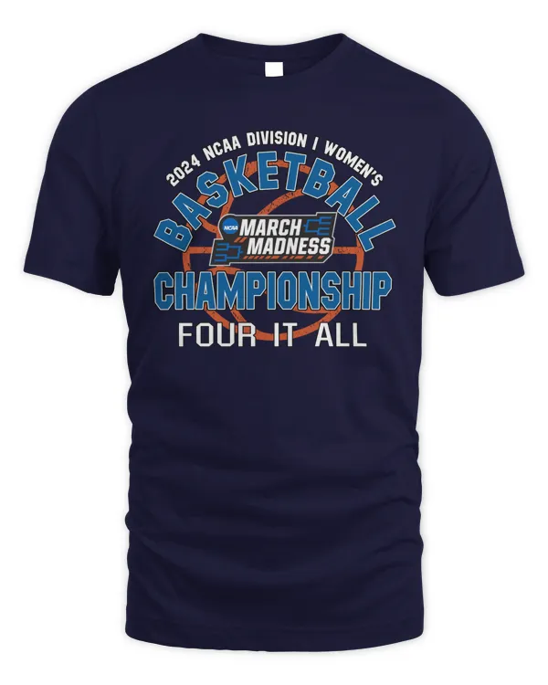 Event 1 Team Store 2024 Ncaa Division I Women'S Basketball 1St-2Nd Rounds Four It All Tee