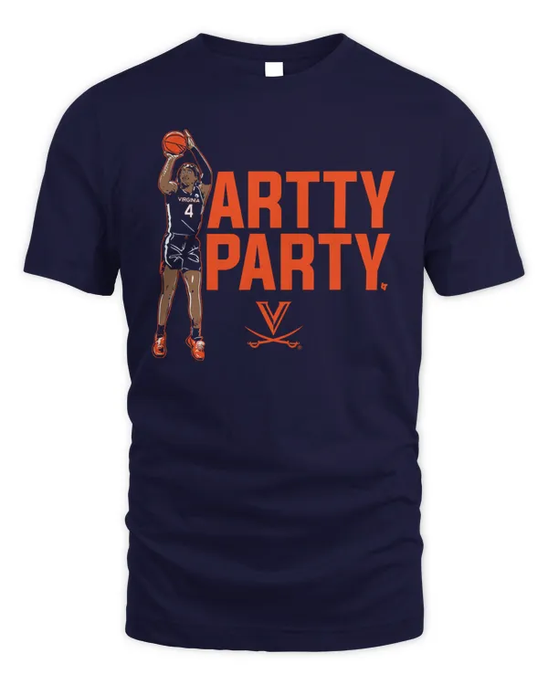 Breakingt Virginia Basketball Armaan Franklin Artty Party Tee