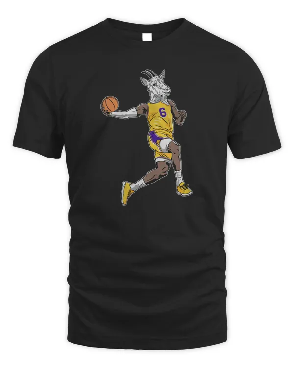 Barstool Sports Los Angeles Lakers LeBron James GOAT Shot Tee
