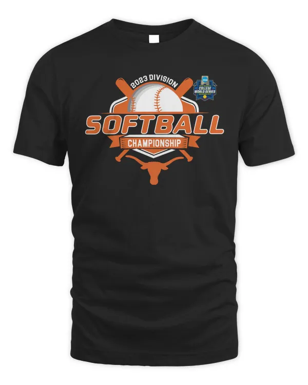 Official Texas Longhorns 2023 Women's Softball College World Series Championship Tee