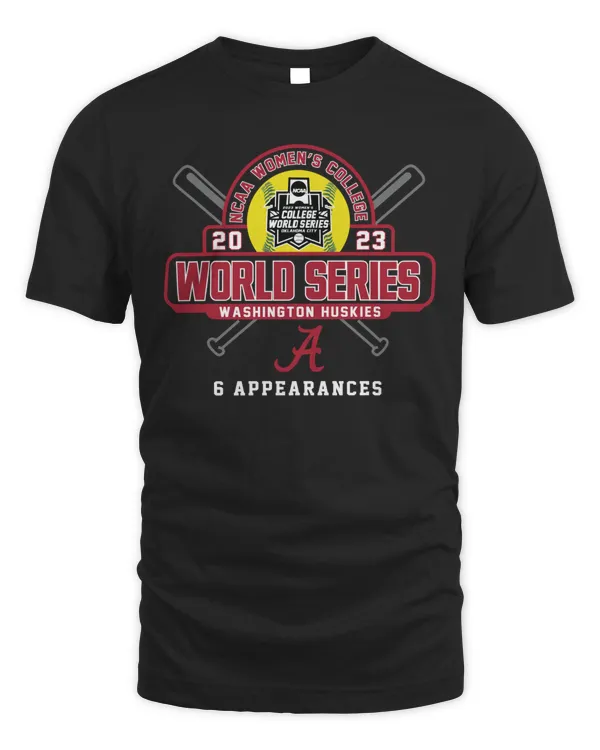 Alabama Crimson Tide 6 Appearances Ncaa Women's College World Series Shirt