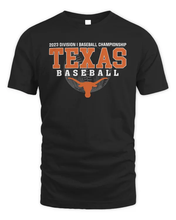 Men's Texas Longhorns 2023 Division I Champions Baseball Tee Shirt