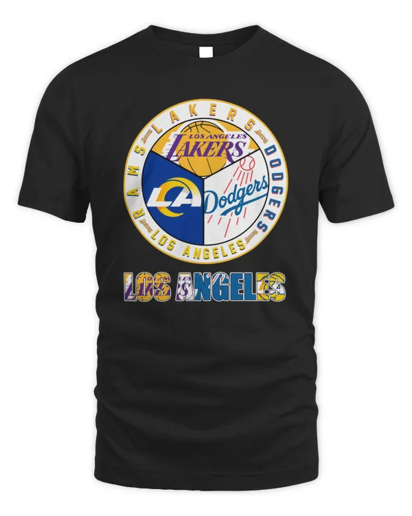 Los Angeles Sport Team 2023 Champions Logo Shirt Black