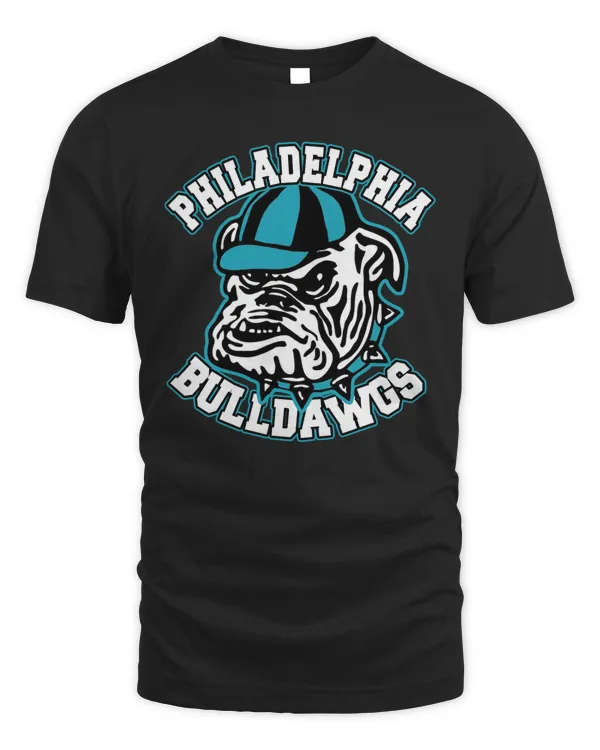 Philadelphia Bulldawgs Bulldogs Mascot Logo Football Shirt Hoodie