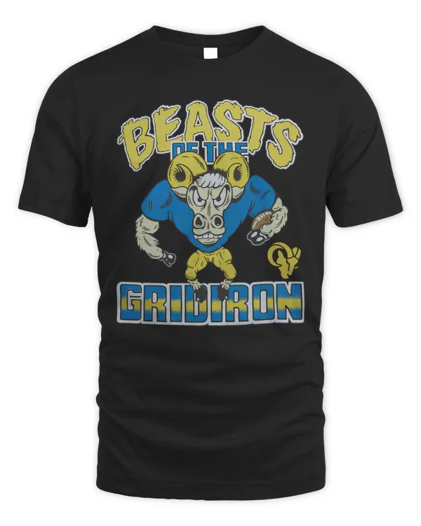 Los Angeles Rams Beasts Of The Gridiron 2023 Tee Homage Shop