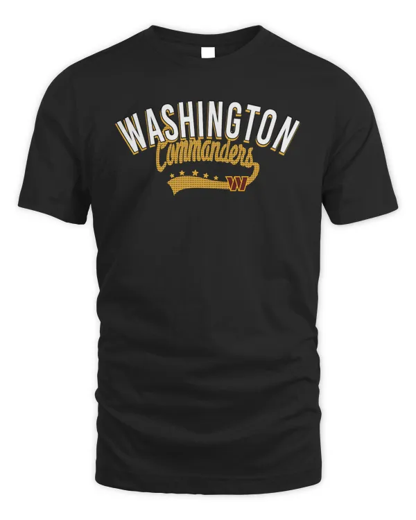 Women's G-III 4Her by Carl Banks Black Washington Logo Shirt