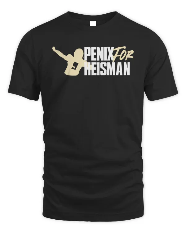 Washington Huskies Penix For Heisman Shirt Black
