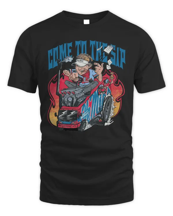 Ole Miss All Aboard The Lane Train Blue T-Shirt