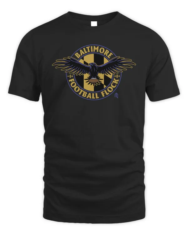 Shirt Athletelogos Baltimore Football Flock