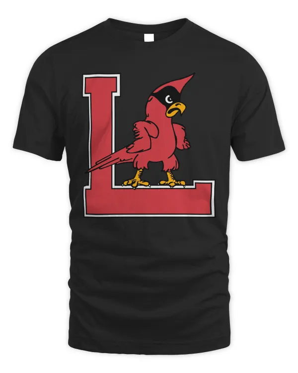 Louisville Cardinals Vintage L Mascot Shirt Black