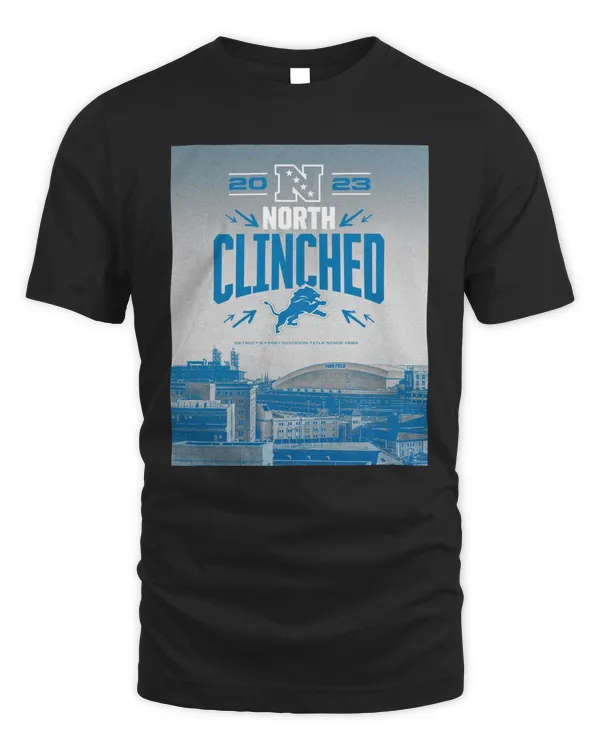 2023 North Clinched Detroit's First Division Title Since 1993 Tee Poster