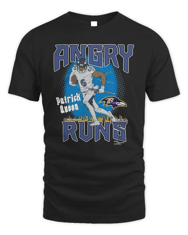 Angry Runs Ravens Patrick Queen Tee Homage Shop