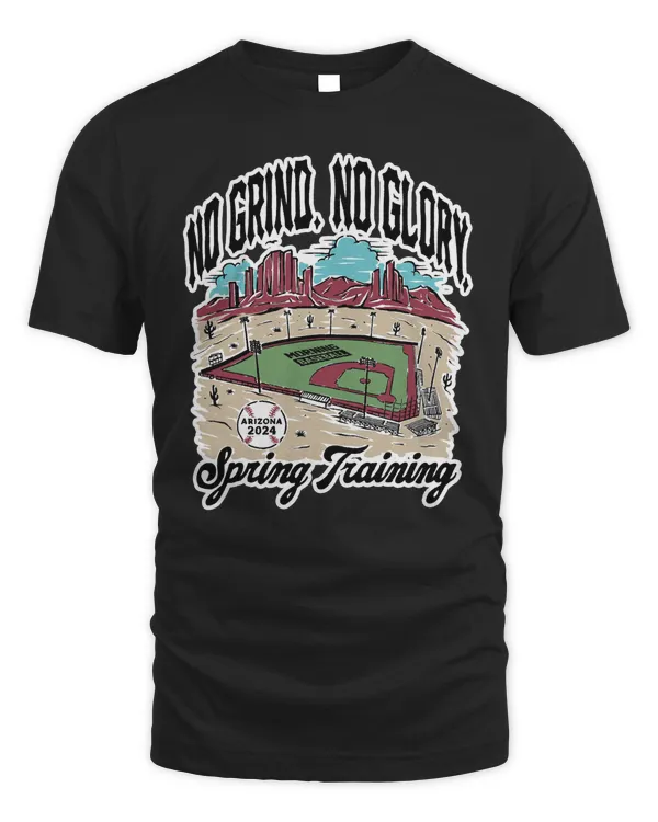 The 1st MorningBaseball Annual The Grind No Glory Spring Training 2024 Shirts
