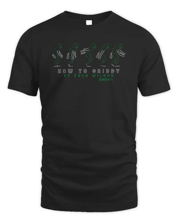 Zach Wilson Neon Griddy Tee