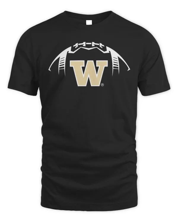 Washington Huskies Football T Shirt Purple