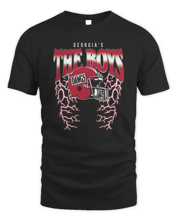 The Boys Georgia Bulldogs Lightning Shirt Barstool Sports