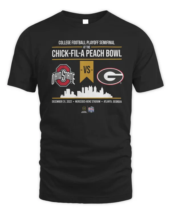 College Football Playoff Peach Bowl Head To Head T Shirt