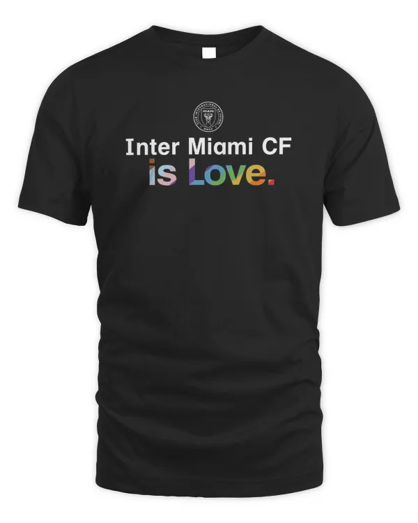 Official Mls Shop Inter Miami Cf Team City Pride Logo - T-Shirt