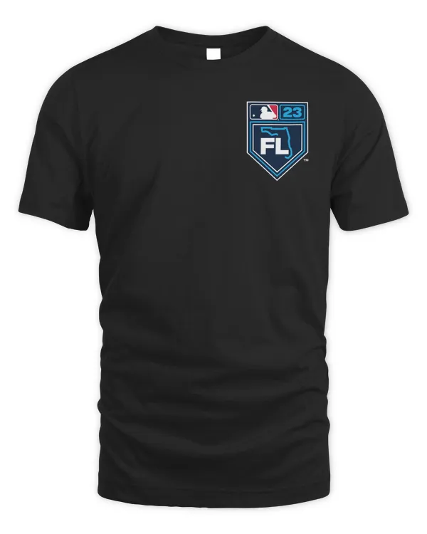 Men's 2023 Mlb Spring Training Florida License Plate Tee