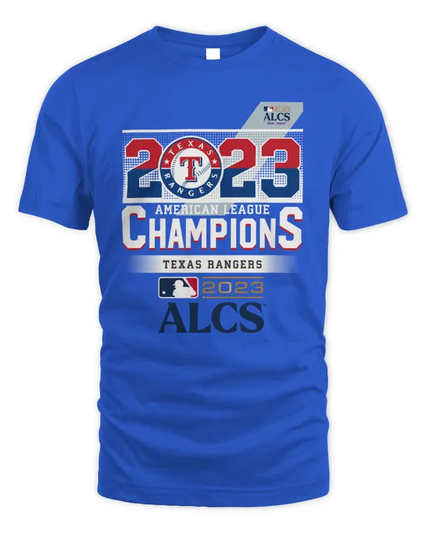 Texas Rangers ALCS 2023 American League Championship Series Logo Shirt
