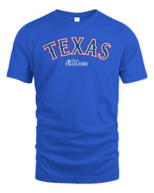 Corey Seager #5 Texas Rangers 2023 American League Champions Player Name & Number T-Shirt Royal