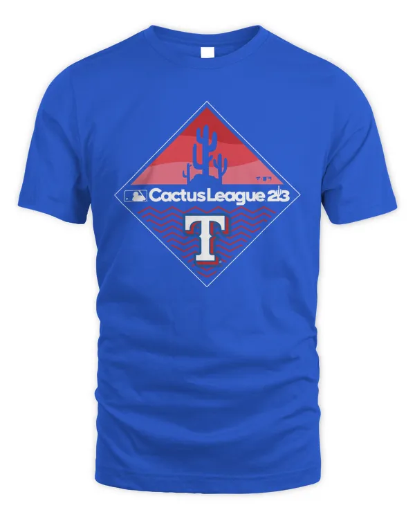 Official Mlb Shop Texas Rangers 2023 Mlb Spring Training Diamond Shirt