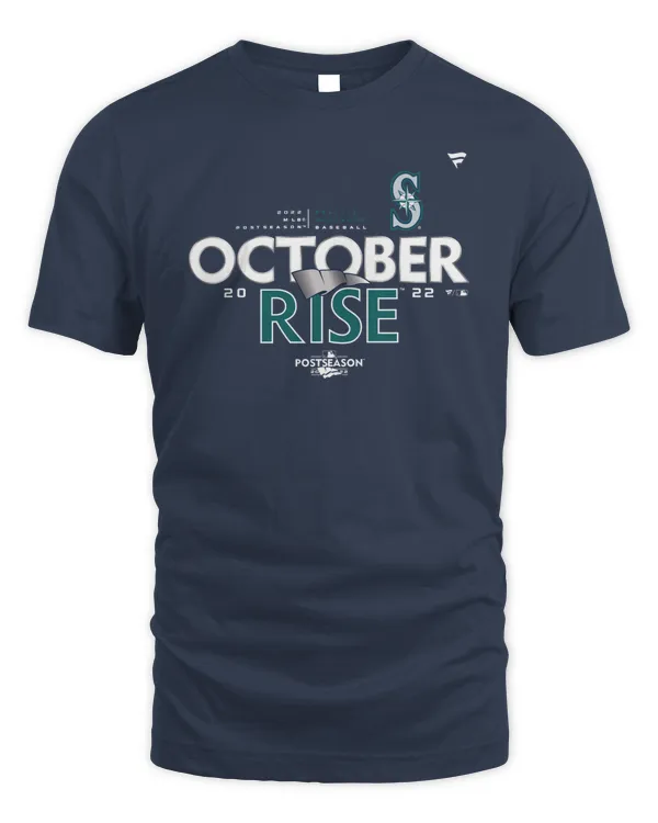Seattle Mariners Fanatics Branded 2022 Postseason Locker Room TShirt