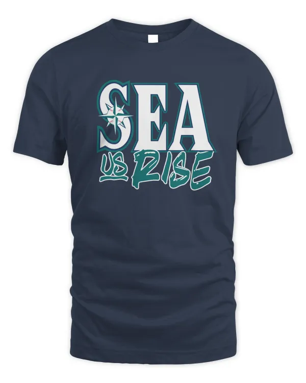 Mlb Mariners Sea Us Rise T Shirt
