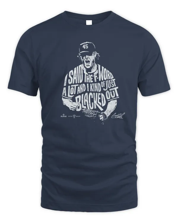 Gerrit Cloe I Said The F-Word A Lot Of Just Blacked Out Shirt