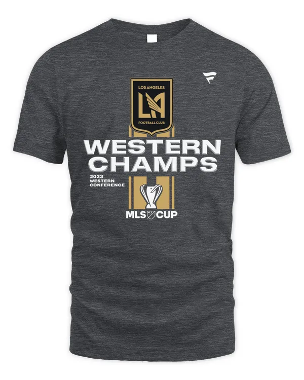 LAFC 2023 MLS Western Conference Champions Locker Room Shirt Los Angeles FC