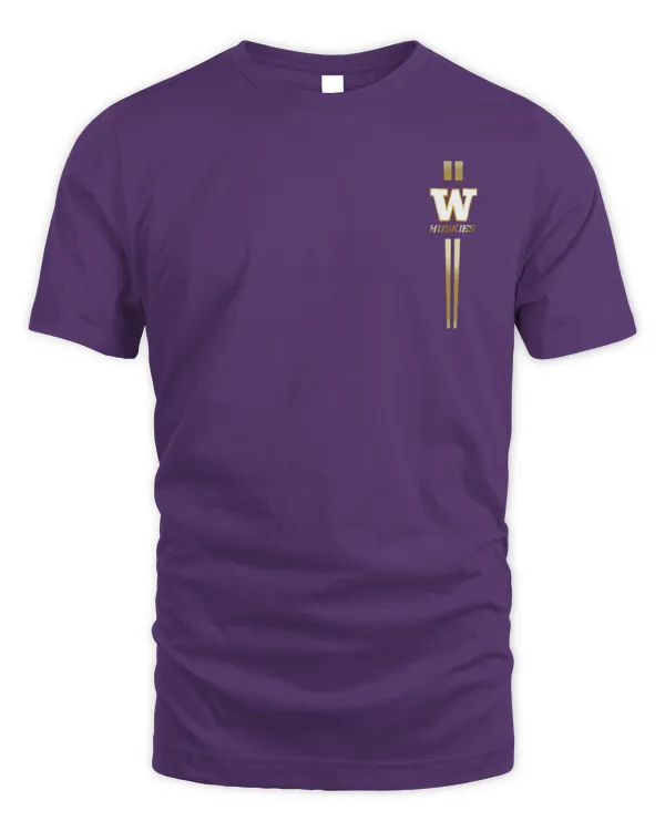 Washington Huskies Logo Sideline Strategy Aeroready Pregame Tee Purple