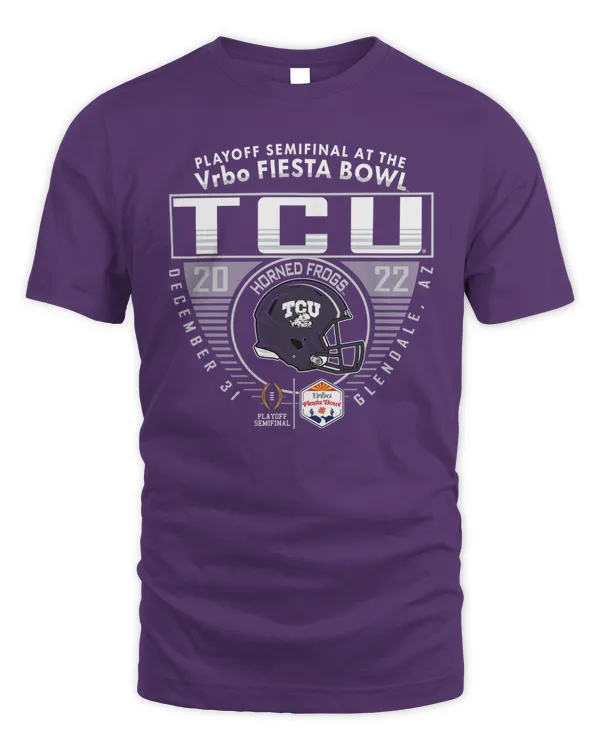 Texas Christian University Football 2022 Fiesta Bowl Playoff Bound Tee