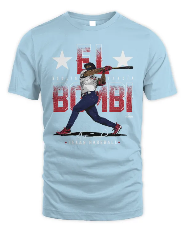 Adolis Garcia Texas Rangers Baseball El Bombi 2023 Shirt