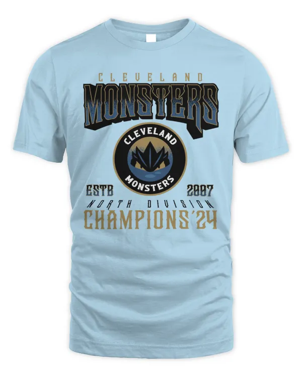 Official Cleveland Monsters Est 2007 Champions Logo Shirt Hoodie