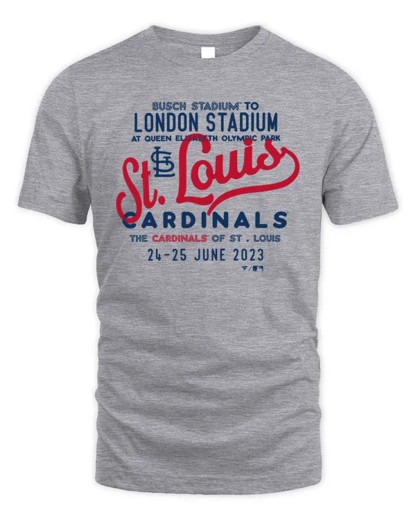 2023 MLB World Tour London Series Stadium St. Louis Cardinals Hoodie Sweatshirt
