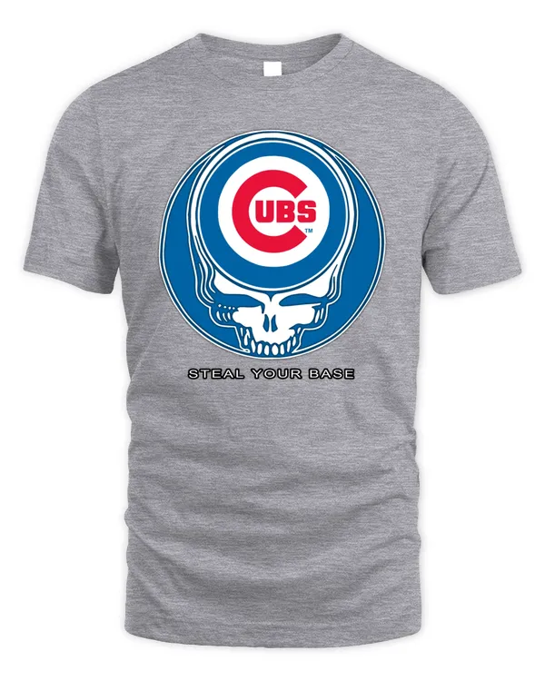 Grateful Dead x Chicago Cubs Steal Your Base 2023 Shirts