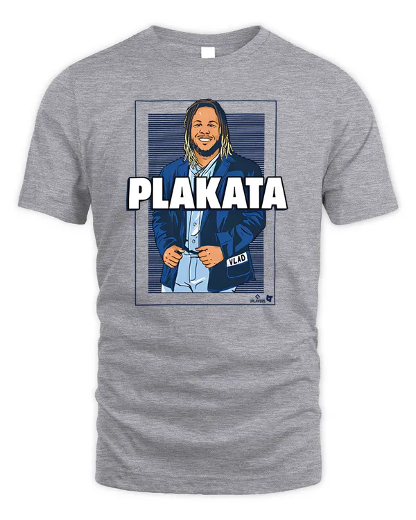 Vlad Guerrero Jr #27 Plakata Jacket Tee Gray
