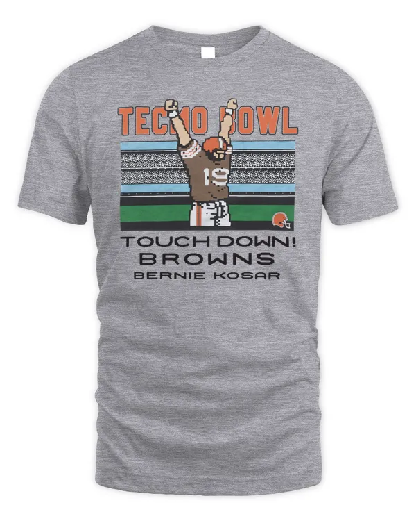 Tecmo Bowl Browns Bernie Kosar Tee Homage Shop