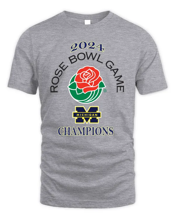 Official Michigan 2024 Rose Bowl Champions T-Shirts