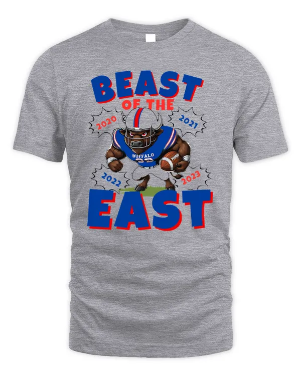 Buffalo Football Beast of the East 2.0 Tee Gray