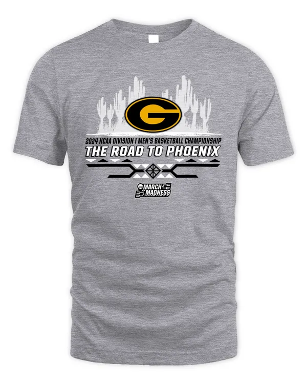 Grambling State Tigers Team 2024 Ncaa Division I Men's Basketball Champion The Road To Phoenix March Madness Tee