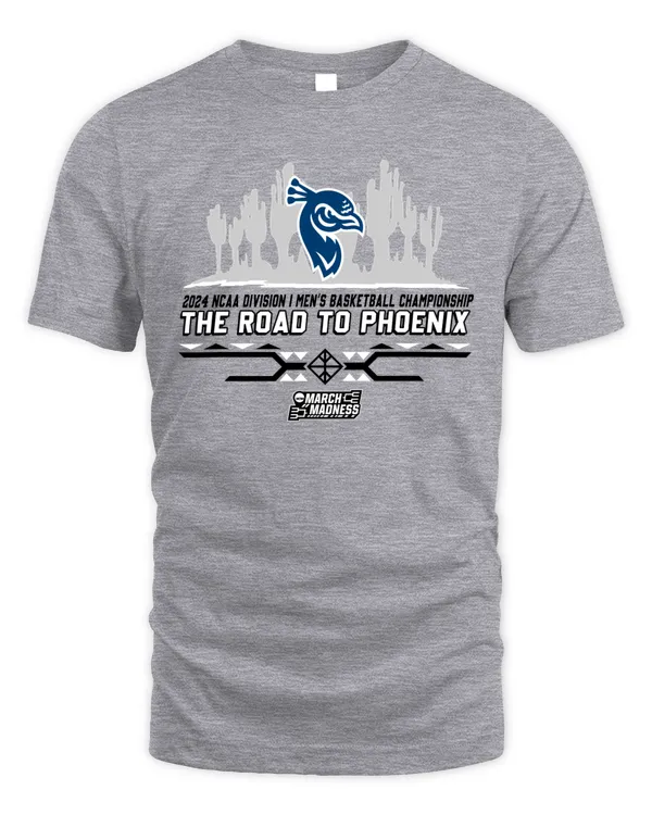 Saint Peter's Team 2024 Ncaa Division I Men's Basketball Champion The Road To Phoenix March Madness Tee