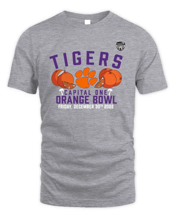 Clemson Tigers Orange Bowl T Shirt