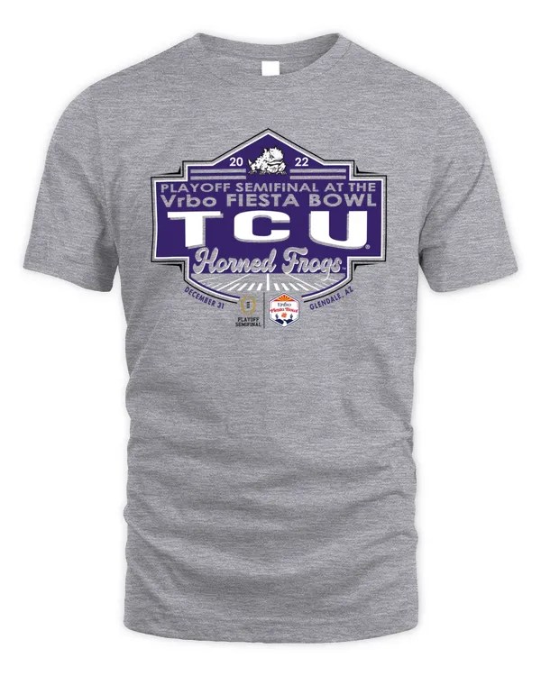Merch Fiesta Bowl Playoff Bound Tcu Horned Frogs T-Shirt