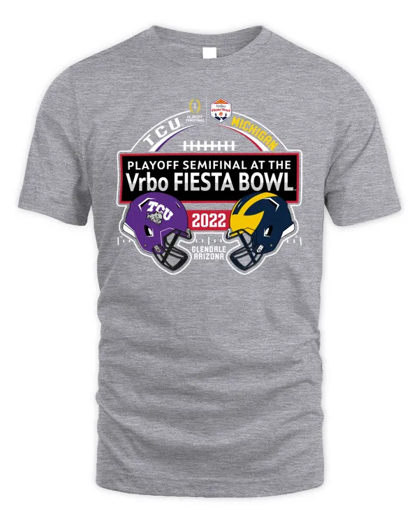 2022 College Football Playoff Fiesta Bowl Match Up Tee