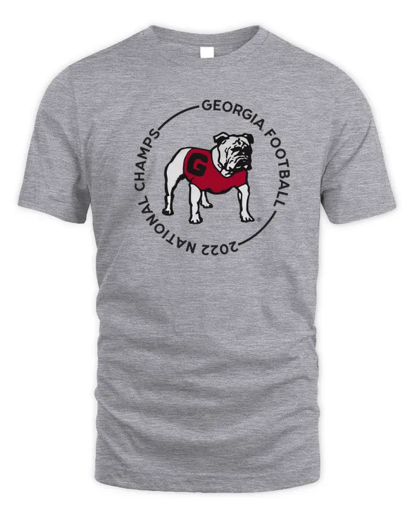 Georgia Football National Champions Circle Shirt Breaking T