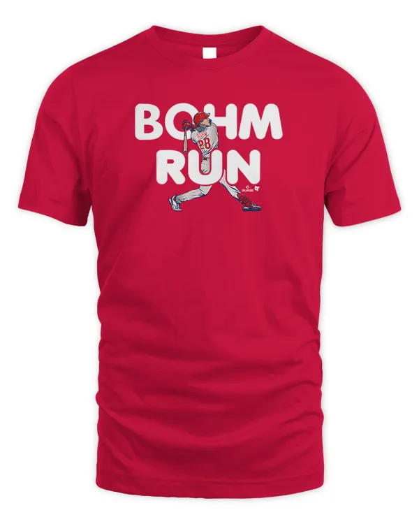 Alec Bohm Philadelphia Phillies Bohm Run T Shirt