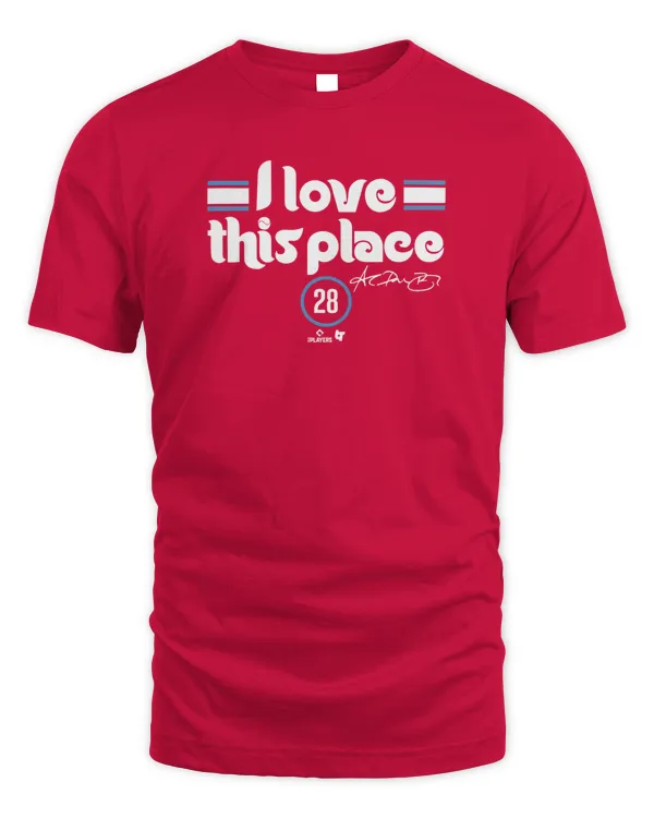 Alec Bohm I Love This Place Tee