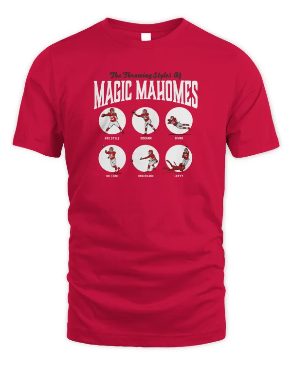 Patrick Mahomes Throwing Styles Tee