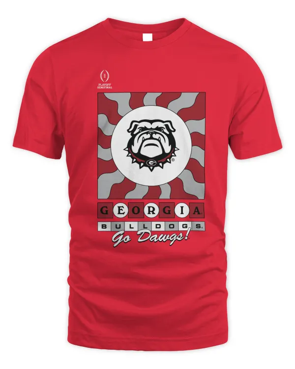 Georgia Bulldogs Shop 2022 College Football Playoff Bound Media Night Tee